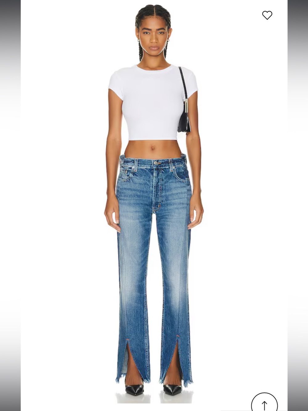 NWT EB Denim Split Hem Og Replicas Jean
